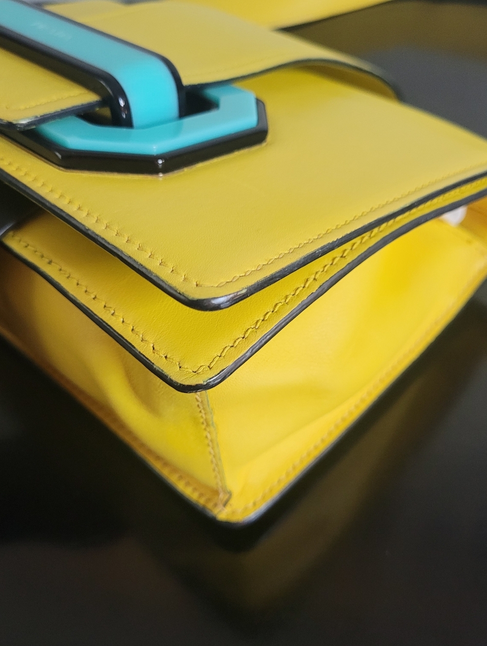 Prada Plex Ribbon Geometric Bag - Picture 8 of 16